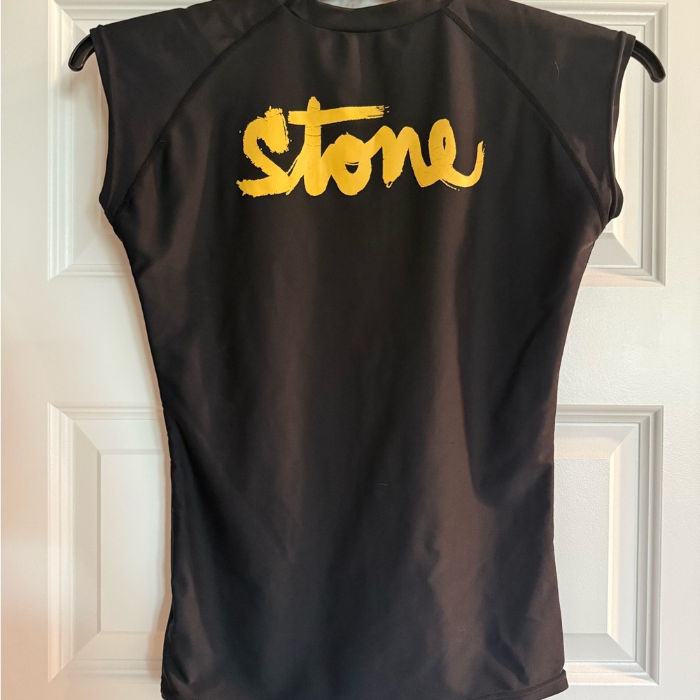 Volcom Black and Yellow Rashguard - Picture 3 of 5